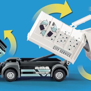 PM City Life – Vuilniswagen met knipperlicht 70885