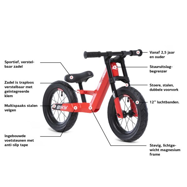 BERG Biky City Red - Afbeelding 2