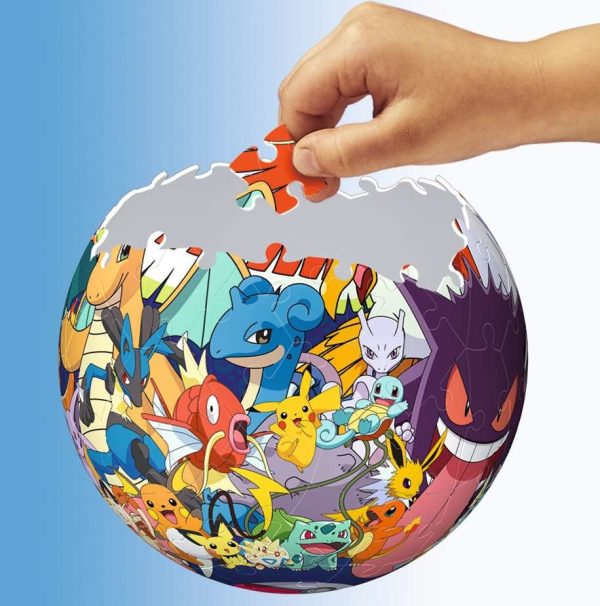 3D Puzzel (72stuks) - Pokémon Bal - Afbeelding 4