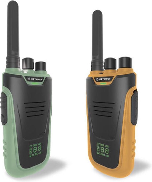 Kidytalk Walkie Talkie - groen/oranje - Afbeelding 2