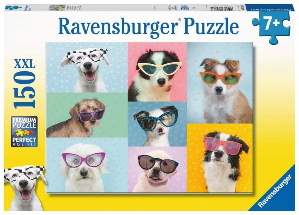 Puzzel (XXL) 150stuks - Grappige honden