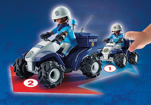 PM City Action - Politie Speed Quad 71092 - Afbeelding 2