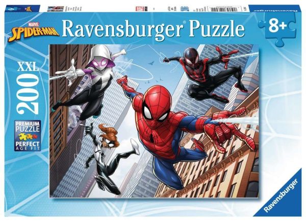 Puzzel (XXL) 200stuks - Marvel Spider-Man - De kracht van de spin