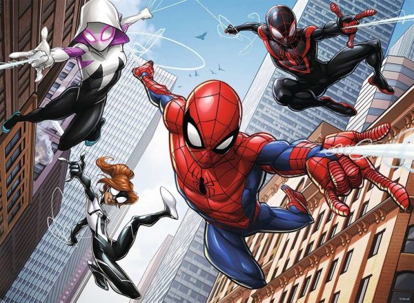 Puzzel (XXL) 200stuks - Marvel Spider-Man - De kracht van de spin - Afbeelding 2
