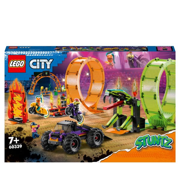 LEGO City Dubbele looping stuntarena - 60339