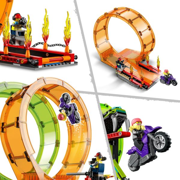 LEGO City Dubbele looping stuntarena - 60339 - Afbeelding 5