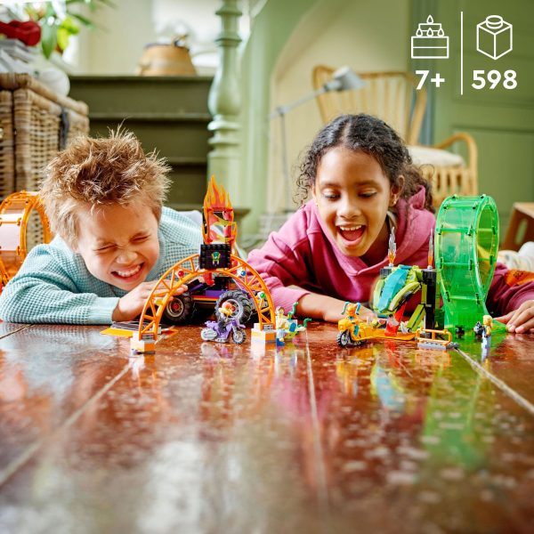 LEGO City Dubbele looping stuntarena - 60339 - Afbeelding 9