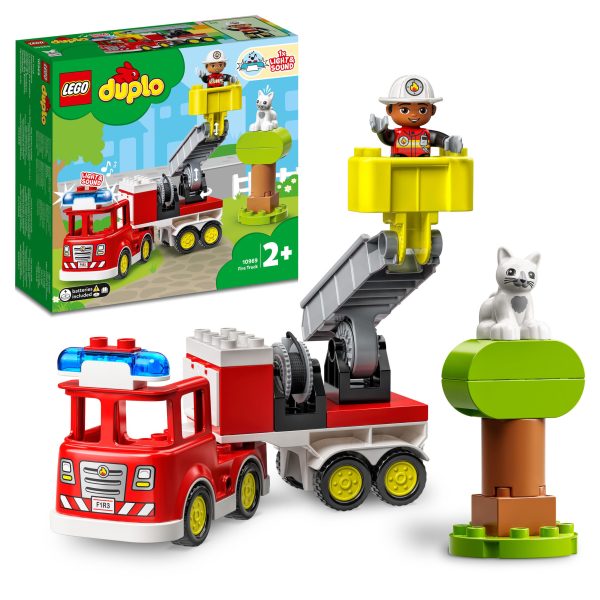 LEGO Duplo Brandweerauto - 10969 - Afbeelding 2