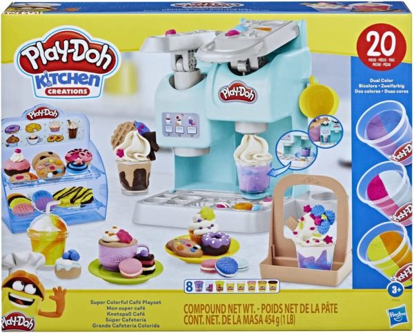 Play-Doh Kitchen Creations - Super Colorful Café Playset - Afbeelding 4