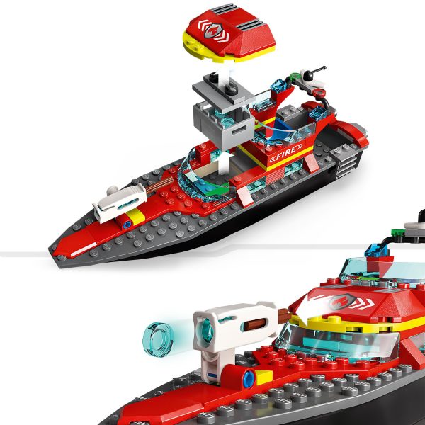 LEGO City Reddingsboot Brand - 60373 - Afbeelding 5