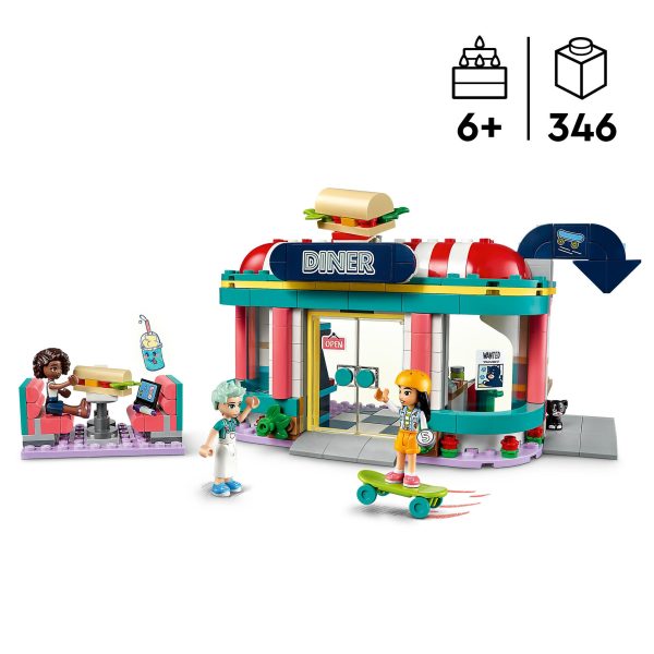 LEGO Friends Heartlake restaurant in de stad - 41728 - Afbeelding 4