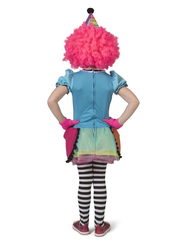 Kostuum Regenboog Clown (meisje) - Afbeelding 3