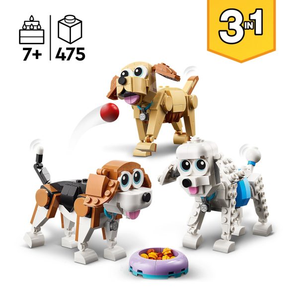 LEGO Creator 3-in-1 Schattige Honden - 31137 - Afbeelding 4