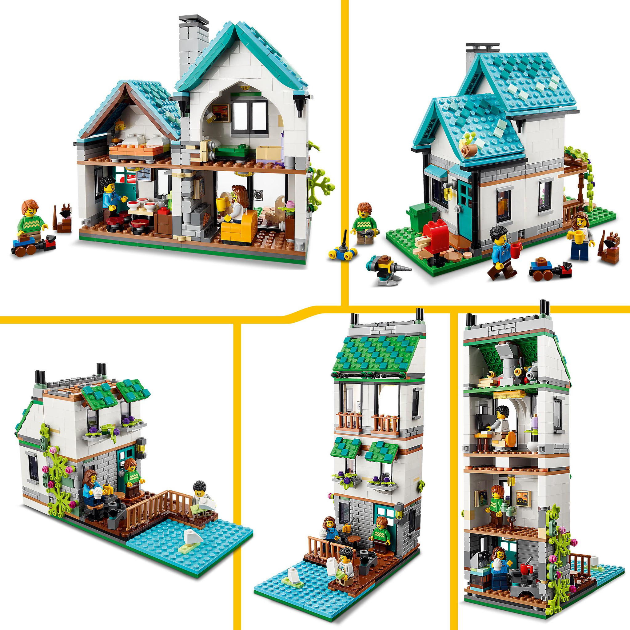 LEGO Creator 3-in-1 Knus Huis - 31139 - Afbeelding 5