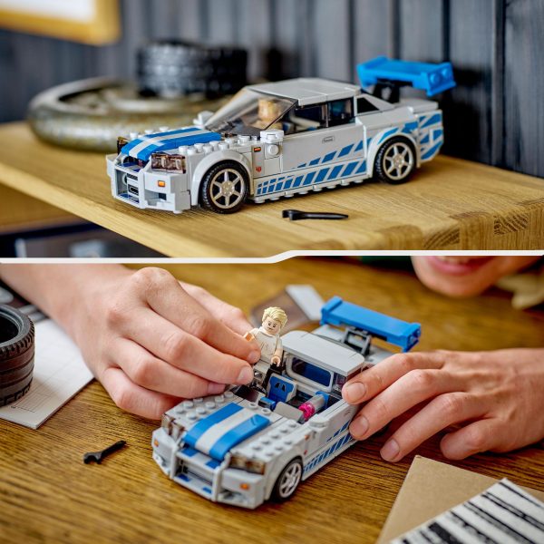 LEGO Speed Champions 2 Fast 2 Furious Nissan Skyline GT-R (R34) - 76917 - Afbeelding 7