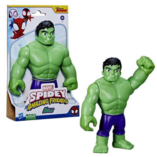 Marvel Spidey and his Amazing Friends - Supersized Hulk (22,5cm)