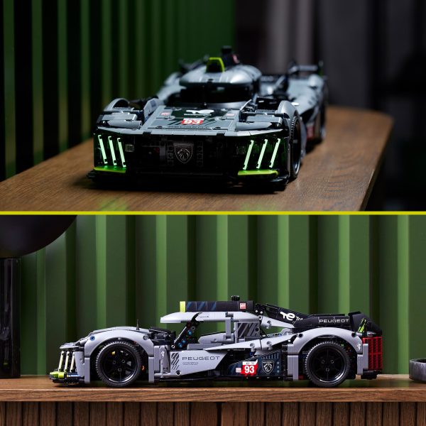 LEGO Technic PEUGEOT 9X8 24H Le Mans Hybrid Hypercar - 42156 - Afbeelding 6