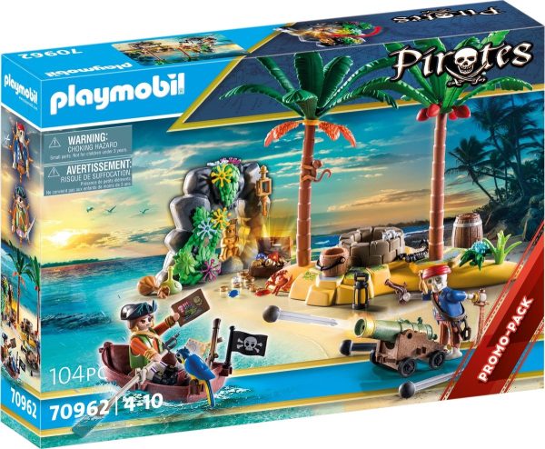 PM Pirates - Piratenschateiland met skelet 70962
