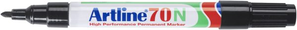 Artline Permanente Marker "70N" ronde punt, lijndikte 1.5mm - zwart