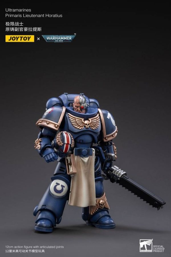 Warhammer 40K - Ultramarines Primaris Luitenant Horatius (12cm) - Afbeelding 3