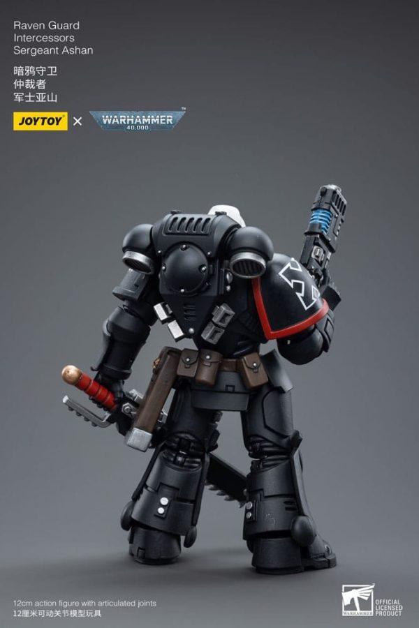 Warhammer 40K - Raven Guard Intercessors Sergeant Ashan (12cm) - Afbeelding 2