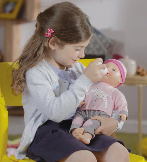 Bambolina Molly Babypop (40cm) met bewegende mond en geluid - Afbeelding 2