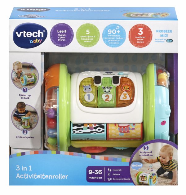 VTech Baby - 3-in-1 Activiteitenroller - Afbeelding 2