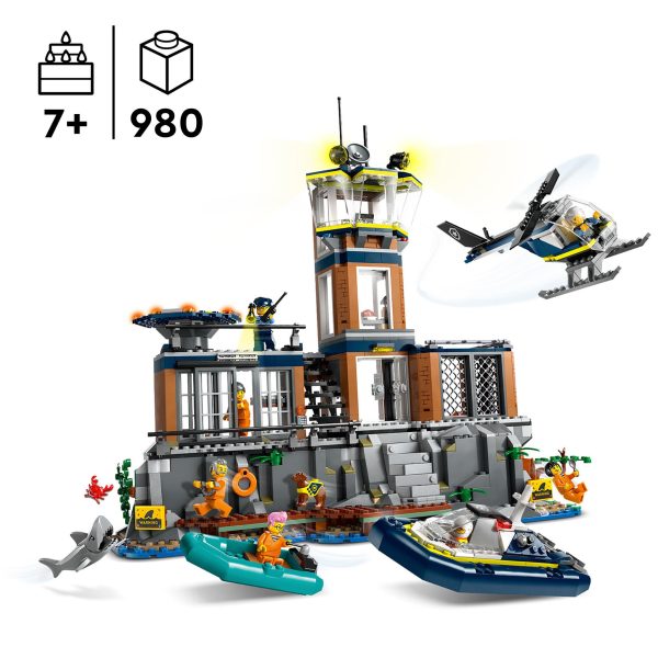 LEGO City Politie gevangeniseiland - 60419 - Afbeelding 4