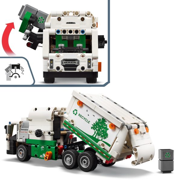 LEGO Technic Mack LR Electric vuilniswagen - 42167 - Afbeelding 5