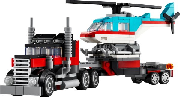 LEGO Creator 3-in-1 Truck met helikopter - 31146 - Afbeelding 3