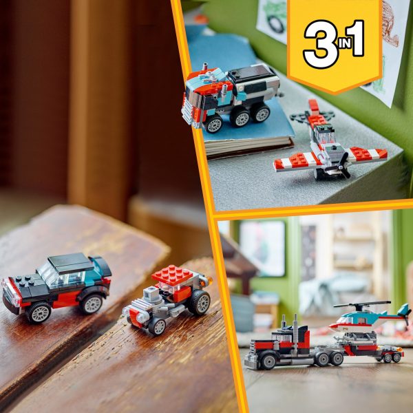 LEGO Creator 3-in-1 Truck met helikopter - 31146 - Afbeelding 7
