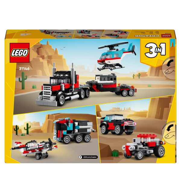 LEGO Creator 3-in-1 Truck met helikopter - 31146 - Afbeelding 9