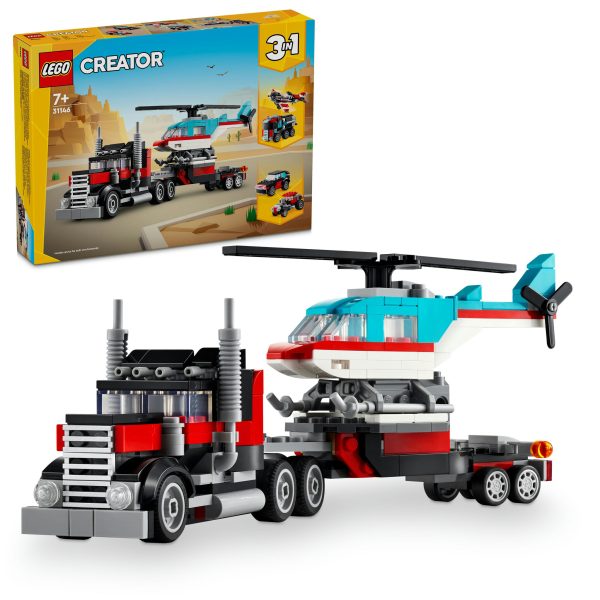 LEGO Creator 3-in-1 Truck met helikopter - 31146 - Afbeelding 10