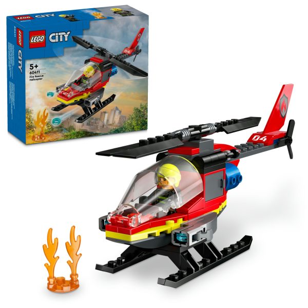 LEGO City Brandweerhelikopter - 60411 - Afbeelding 10