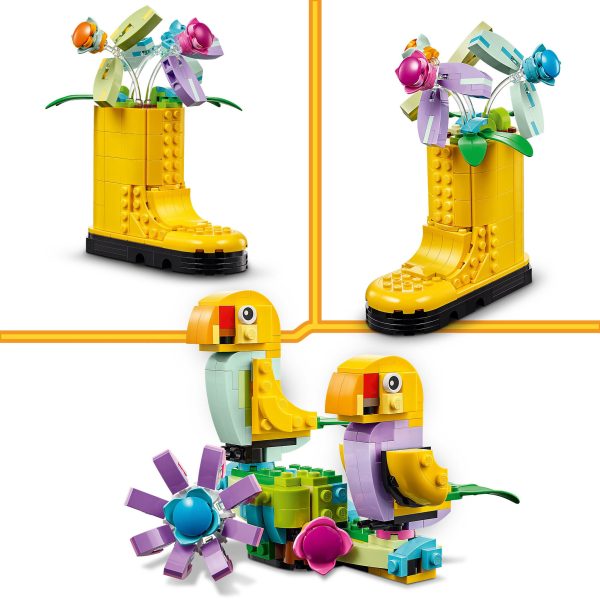 LEGO Creator 3-in-1 Bloemen in gieter - 31149 - Afbeelding 6