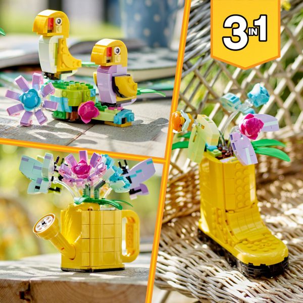 LEGO Creator 3-in-1 Bloemen in gieter - 31149 - Afbeelding 7