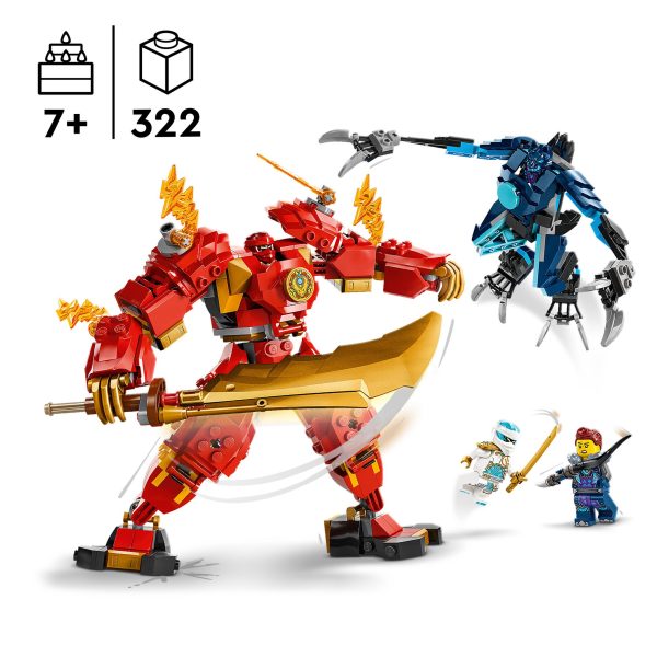 LEGO Ninjago Kai's elementaire vuurmecha - 71808 - Afbeelding 4
