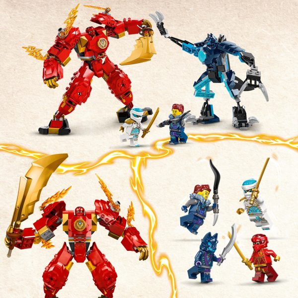 LEGO Ninjago Kai's elementaire vuurmecha - 71808 - Afbeelding 5