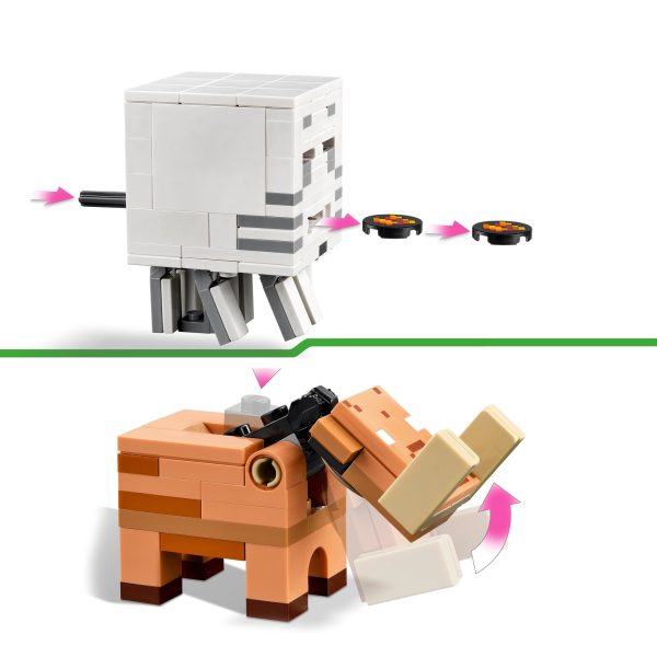LEGO Minecraft Hinderlaag bij het Nether-portaal - 21255 - Afbeelding 6