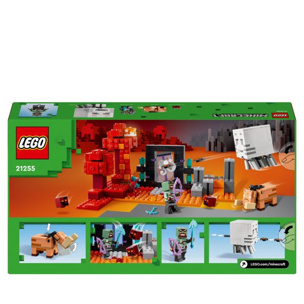 LEGO Minecraft Hinderlaag bij het Nether-portaal - 21255 - Afbeelding 9