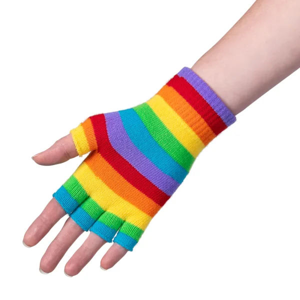 Handschoenen (vingerloos) - Regenboog - Afbeelding 2