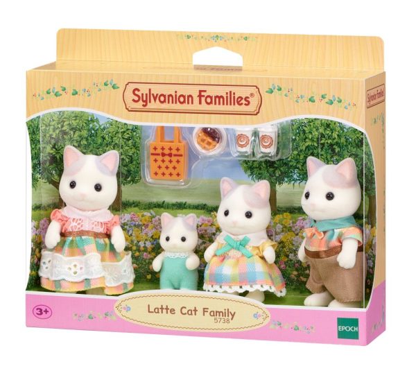 Sylvanian Families - Familie Latte kat