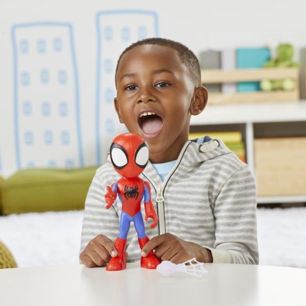 Marvel Spidey and his Amazing Friends - Supersized Spidey (22,5cm) - Afbeelding 3