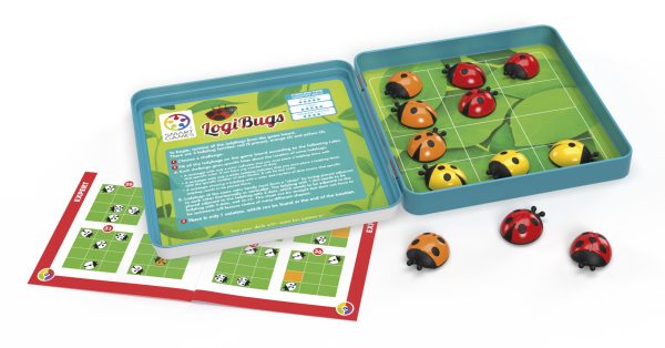 Smart Games Magnetic Travel - Logibugs (tin box) - Afbeelding 2