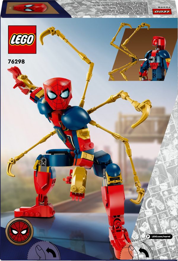LEGO Marvel Studios Spider-Man Iron Spider-Man bouwfiguur - 76298 - Afbeelding 4
