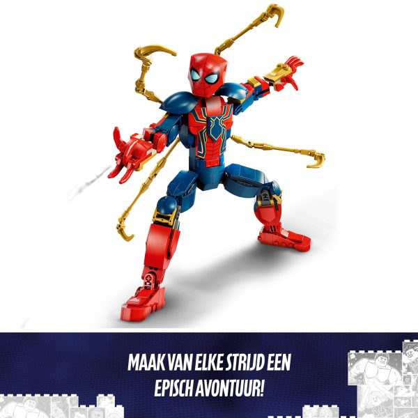 LEGO Marvel Studios Spider-Man Iron Spider-Man bouwfiguur - 76298 - Afbeelding 6