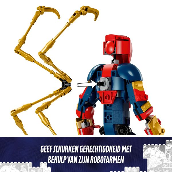 LEGO Marvel Studios Spider-Man Iron Spider-Man bouwfiguur - 76298 - Afbeelding 7