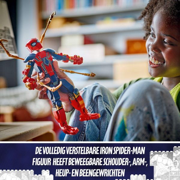 LEGO Marvel Studios Spider-Man Iron Spider-Man bouwfiguur - 76298 - Afbeelding 9