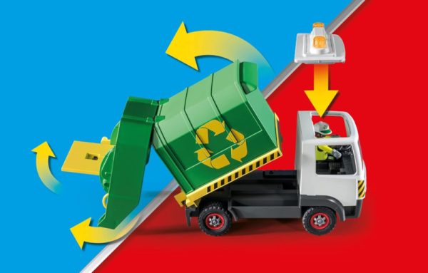 PM City Life - Recycling vrachtwagen 71234 - Afbeelding 4