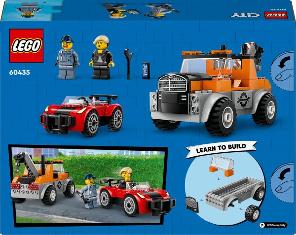LEGO City Sleepwagen en sportautoreparatie - 60435 - Afbeelding 4
